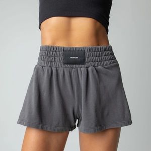 Talentless core boxing shores in steel grey